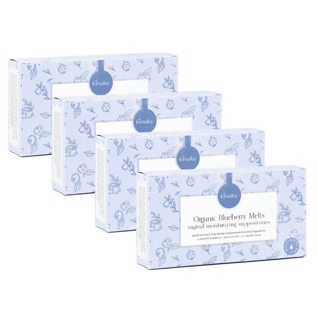 Organic Intimacy Suppository Melts for Moisture & Lubrication
