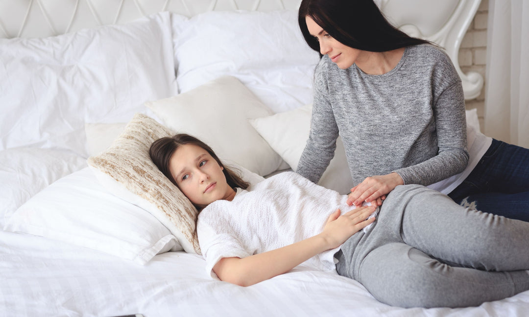 helping your daughter with first period