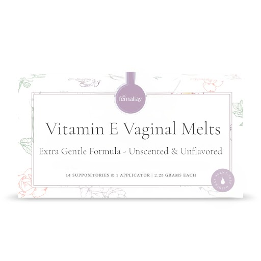 Organic Menopause Relief Melts (Vitamin E - Unscented & Unflavored - Extra-Gentle Formula)