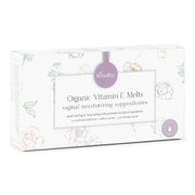 Organic Menopause Relief Suppository Melts with Vitamin E Oil