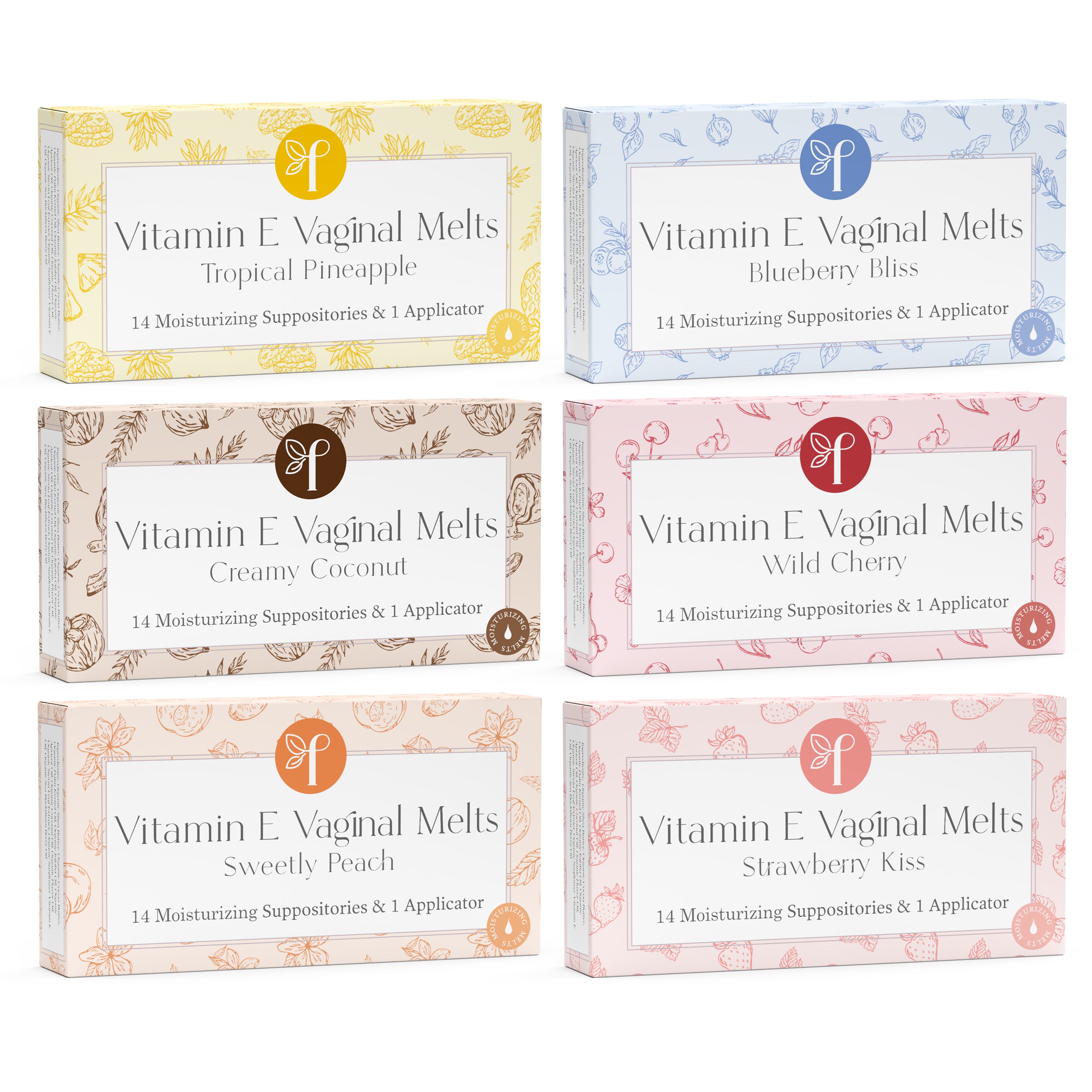Intimacy Melts Variety Pack of 6 - Fun & Fruity Bundle – Femallay Inc.