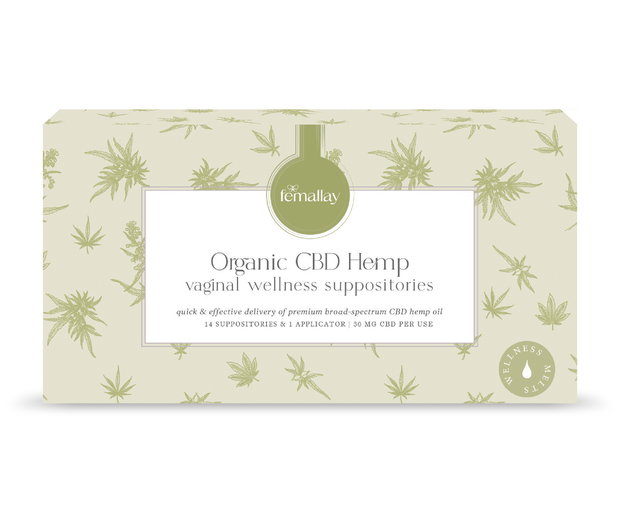 Organic CBD Hemp Vaginal Melts: Pain Relief & Hormone Balance