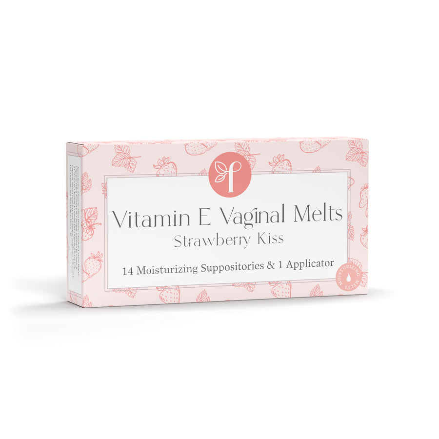 Organic Vitamin E Vaginal Suppository Melts for Intimacy, Moisture & L –  Femallay Inc