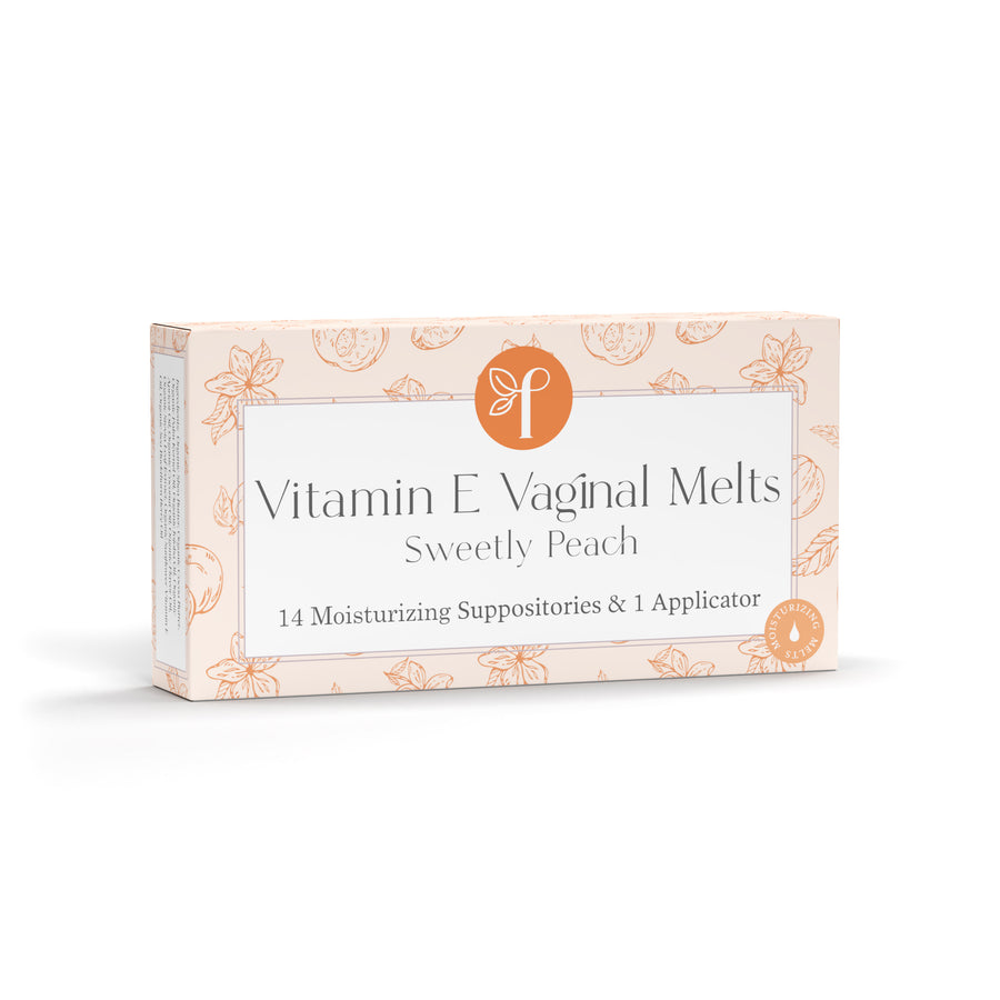 Organic Vitamin E Vaginal Suppository Melts for Intimacy, Moisture & L   Femallay Inc.