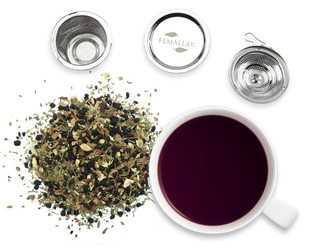 Organic Berry Boost Immuni-Tea Loose Leaf Herbal Tea - Femallay