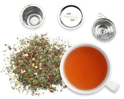 Organic Summer Delight Lemon Raspberry Loose Leaf Herbal Tea - Femallay